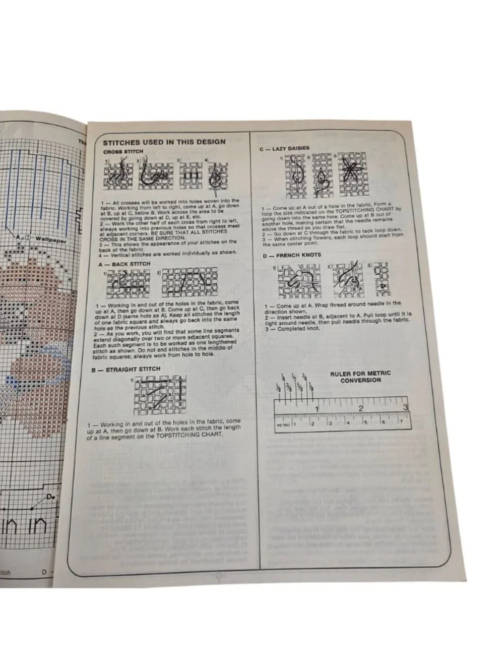 Dimensions Cross Stitch Kit 3549 Lesson Of Love Bears 1983 Lucy Rigg Unused but